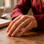 Anillo Corona de Estrellas