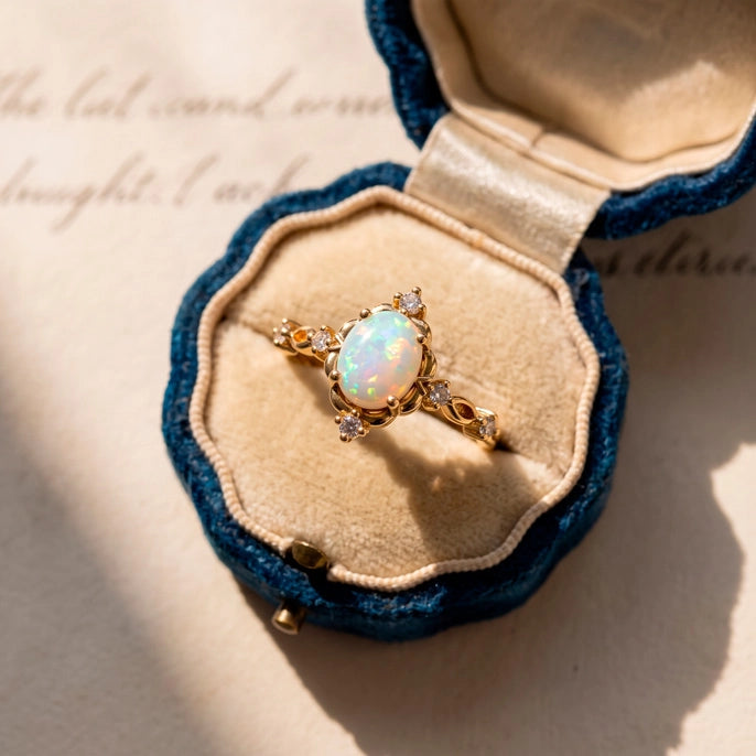 Anillo Romance Victoriano