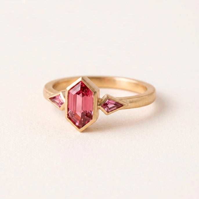 Anillo Suspiro Rosado