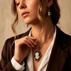 Conjunto Romance en Camafeo